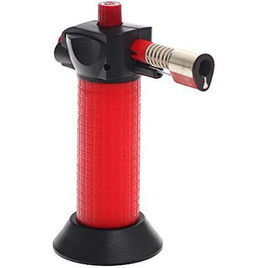Chalumeau de Cuisine Secret de Gourmet Gaz 2 Unités Noir/Rouge 13 x 10 x 4 cm