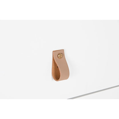 Caisson à Tiroirs Home ESPRIT Blanc Naturel polypropylène Bois MDF 80 x 40 x 117 cm