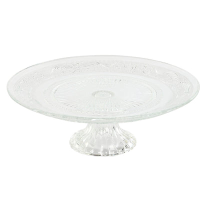 Plateau apéritif Home ESPRIT Transparent Verre 23 x 23 x 8 cm