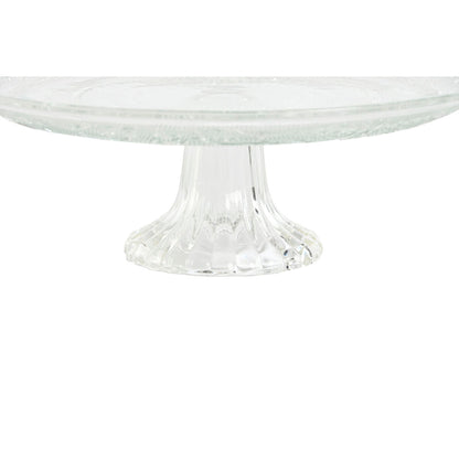 Plateau apéritif Home ESPRIT Transparent Verre 23 x 23 x 8 cm
