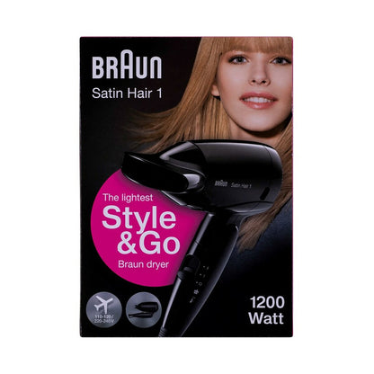 Sèche-cheveux Braun BRHD130E Noir 1200 W 1 Pièce (1 Unité)