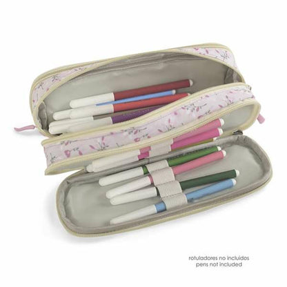 Pochette à crayons triple Decuevas Provenza 24 x 9 x 8,5 cm