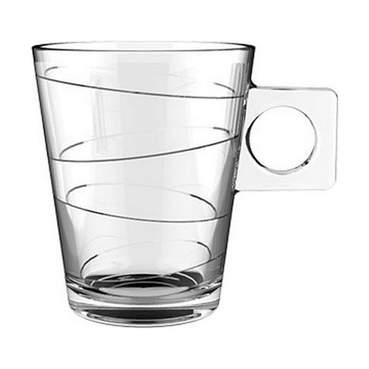 Ensemble de tasses à café Lima onda 80 ml (3 Pièces) (24 Unités)