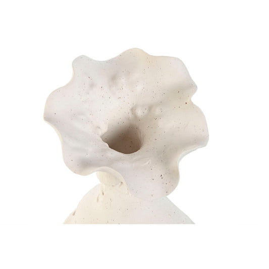Vase Home ESPRIT Blanc Céramique Style artisanal 13 x 13 x 24 cm