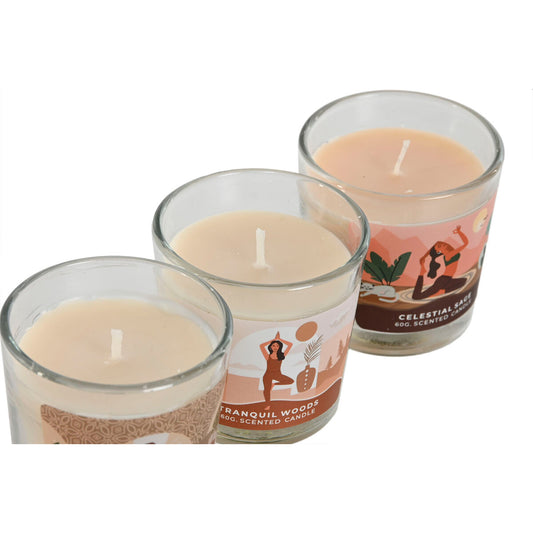 Bougie Parfumée Home ESPRIT Urbaine 60 g (3 Unités)