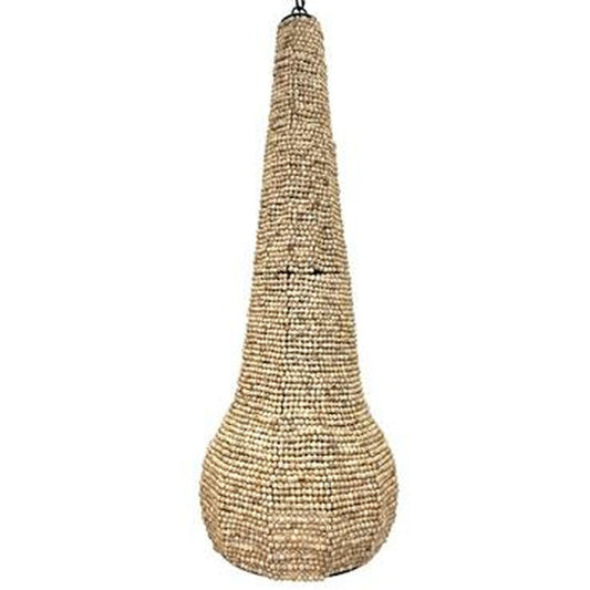 Suspension Home ESPRIT Naturel Bois Métal 50 W 36,5 x 36,5 x 174,5 cm