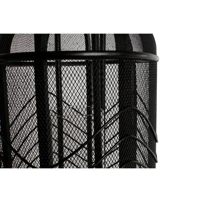 Bougeoir Home ESPRIT Noir Métal 25,5 x 25,5 x 46,5 cm