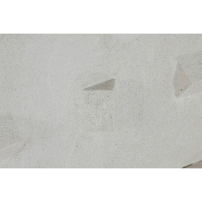 Décoration murale Home ESPRIT Blanc Bois MDF Moderne 80 x 6,5 x 80 cm