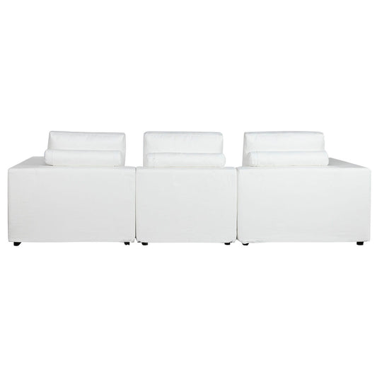 Canapé Home ESPRIT Blanc Moderne 286 x 95,5 x 57 cm
