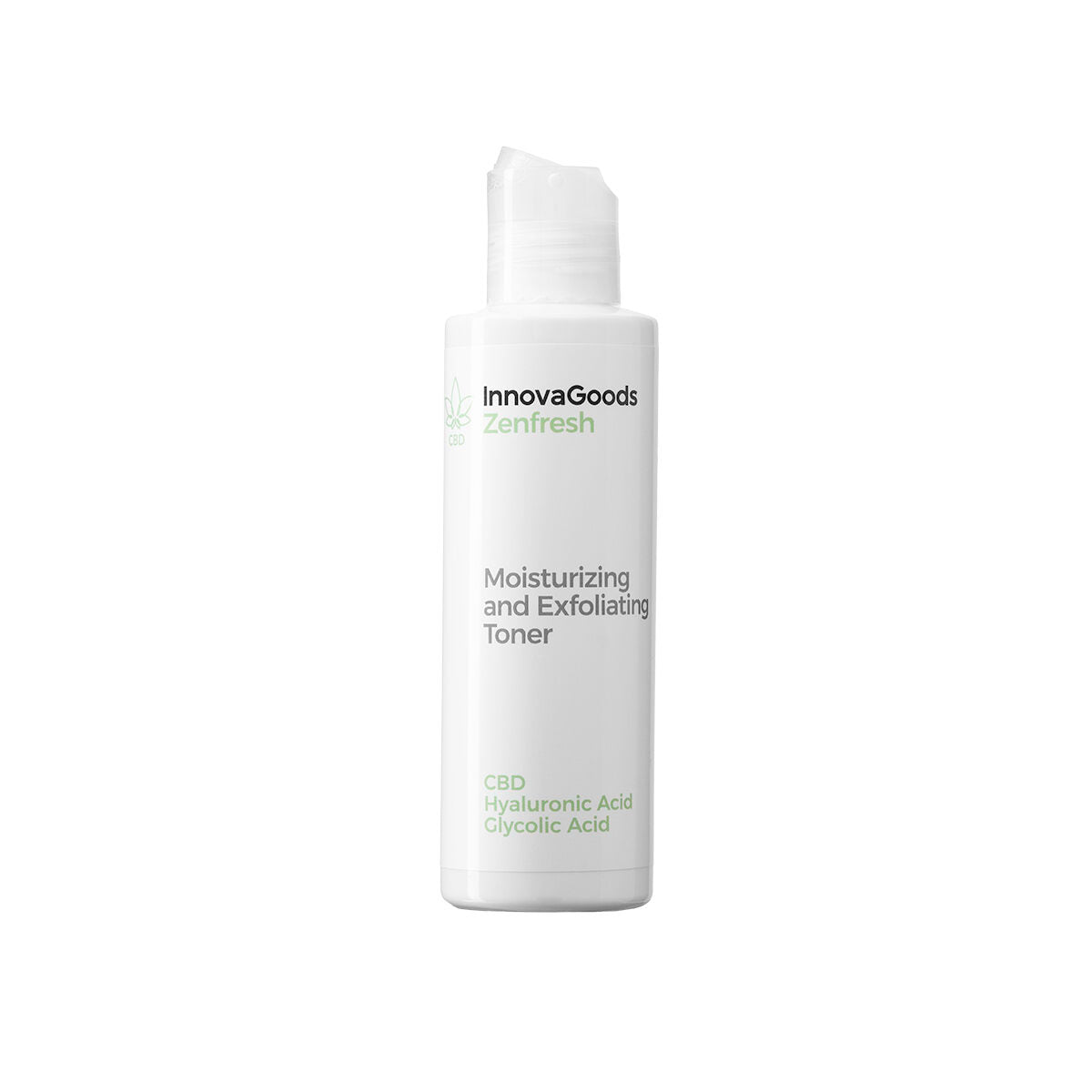 Tonique Hydratant et Exfoliant pour le Visage CBD Zenfresh InnovaGoods 150 ml