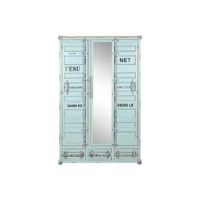 Armoire Home ESPRIT Turquoise Bleu ciel 112 x 46 x 174 cm