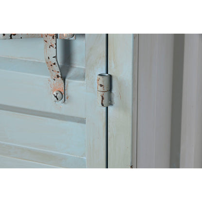 Armoire Home ESPRIT Turquoise Bleu ciel 112 x 46 x 174 cm