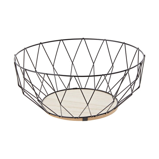 Coupe à fruits Secret de Gourmet Baltik Argenté Noir Métal