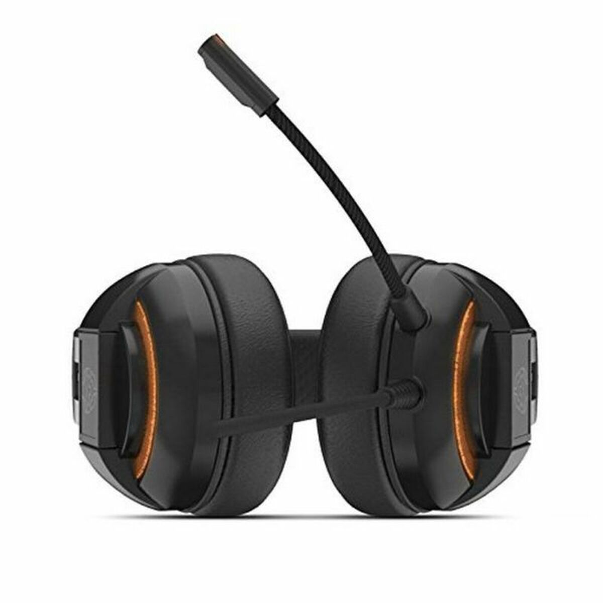 Casques avec Micro Gaming Krom NXKROMKDE Noir/Orange Noir