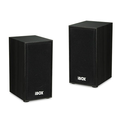 Haut-parleurs de PC Ibox IGLSP1B Noir 10 W