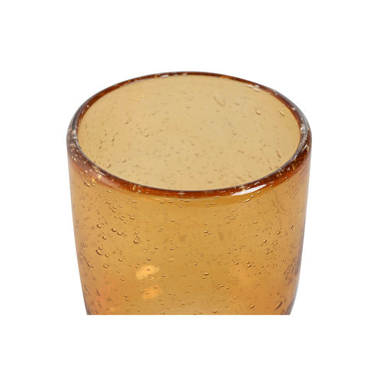 Set de Verres Home ESPRIT Ambre Verre 300 ml 8 x 8 x 14 cm (6 Unités)