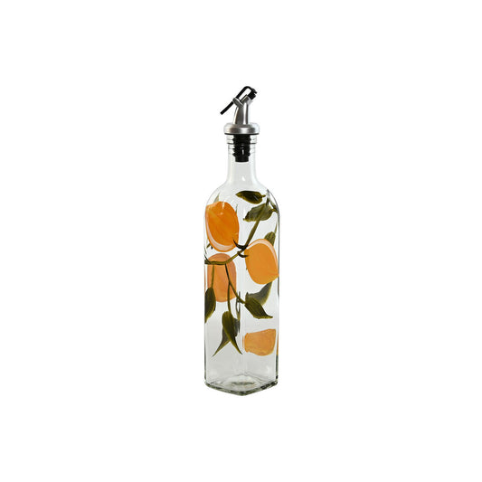 Huilier Home ESPRIT Jaune Acier inoxydable Verre 6 x 6 x 30,5 cm