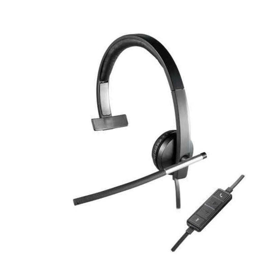 Casques avec Microphone Logitech H650e Noir