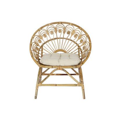 Chaise de jardin DKD Home Decor Blanc Marron 75 x 50 x 90 cm 80 x 66 x 89 cm 84 x 70 x 90 cm