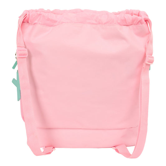 Sac à dos serré par des ficelles Munich Candy Rose 35 x 40 x 1 cm