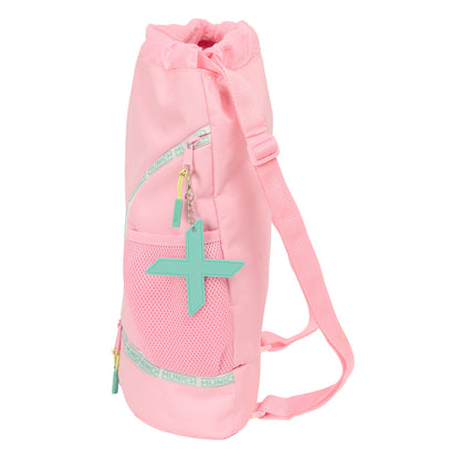 Sac à dos serré par des ficelles Munich Candy Rose 35 x 40 x 1 cm