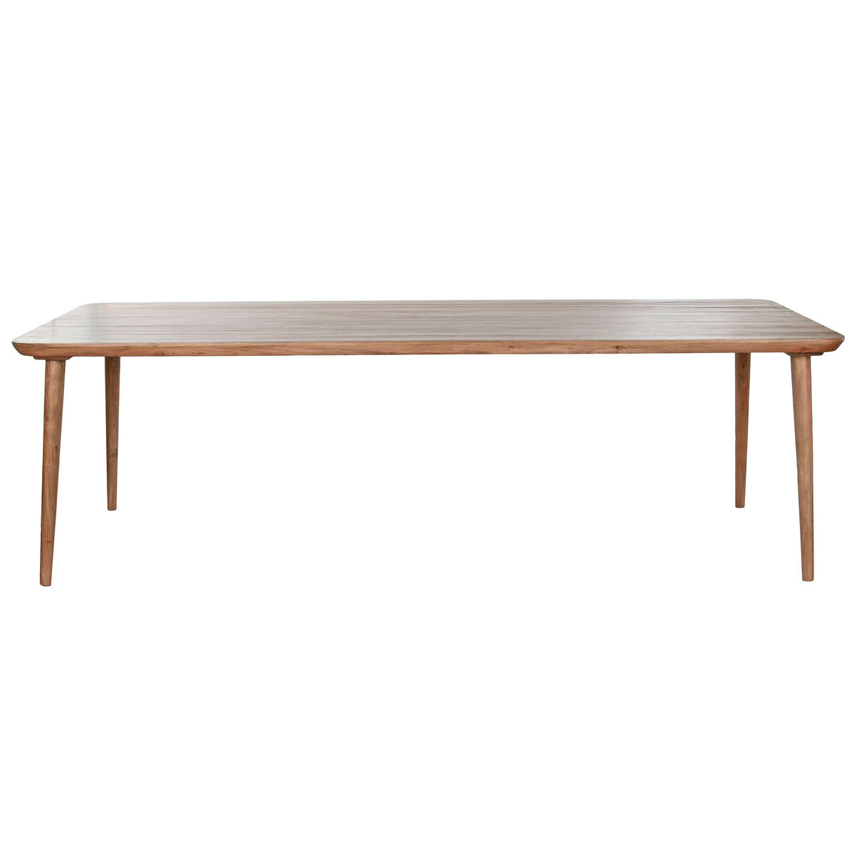 Table de Salle à Manger Home ESPRIT Marron Clair Bois d'acacia 250 x 100 x 77 cm