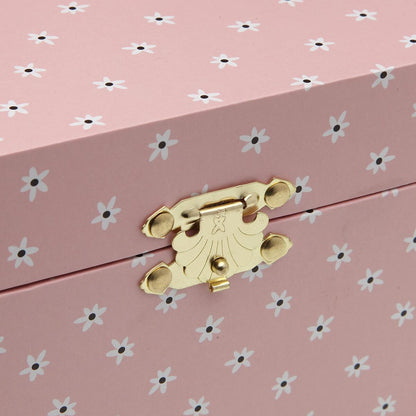 Boîte à bijoux Versa Bois Bois MDF 12 x 10 x 18 cm