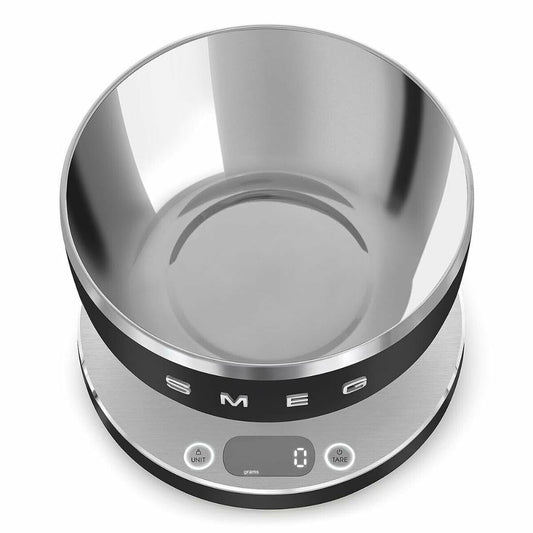 balance de cuisine Smeg KSC01BLMWW Noir 5 kg Numérique