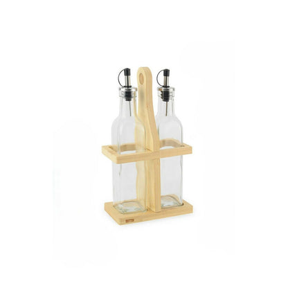 Set de pansement Quttin Marron Transparent verre Bambou 250 ml 2 Pièces (12 Unités)