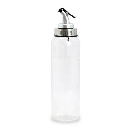 Huilier Quttin Transparent Argenté verre 0,5 L 6 x 6 x 26 cm (12 Unités)