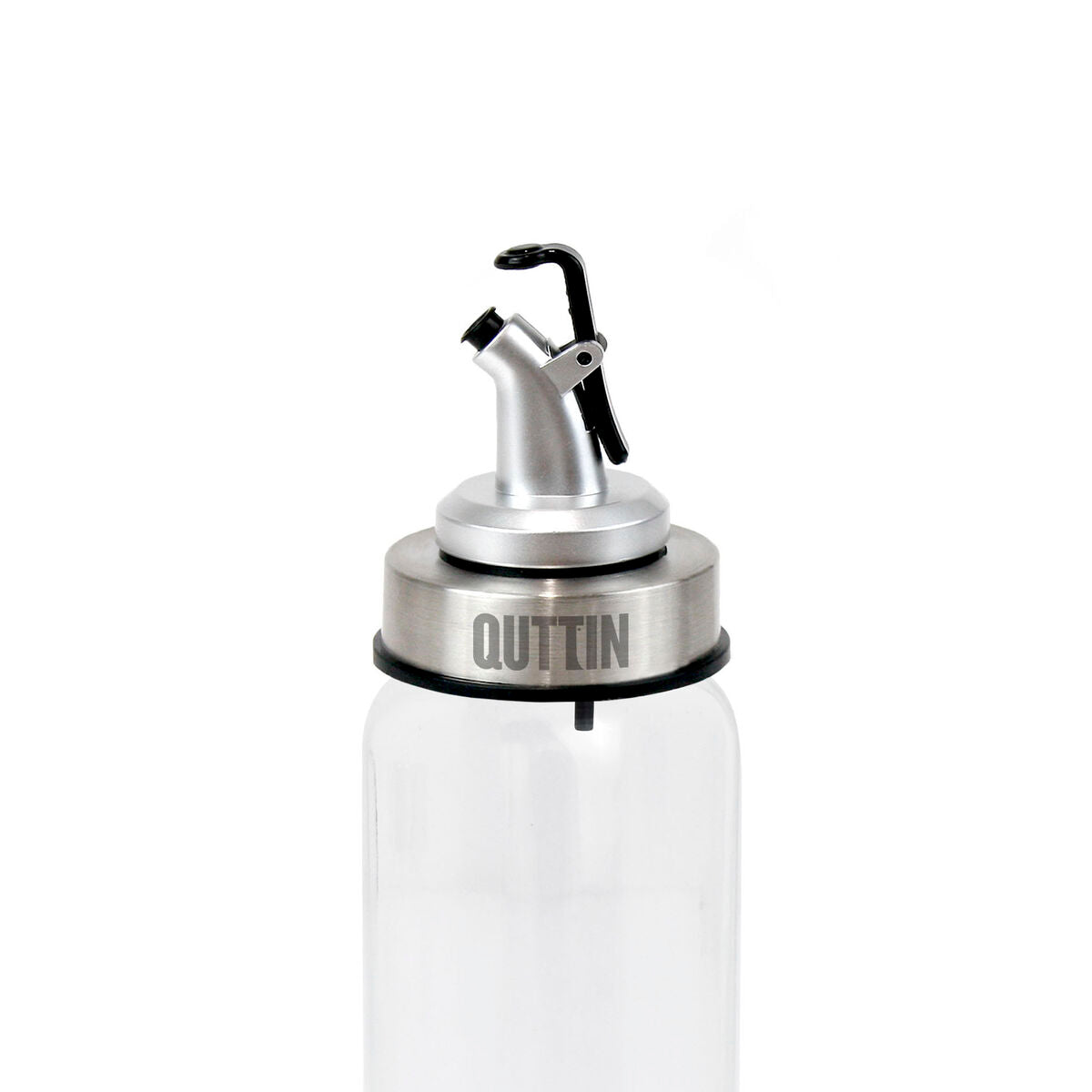 Huilier Quttin Transparent Argenté verre 0,5 L 6 x 6 x 26 cm (12 Unités)