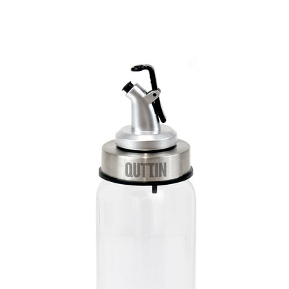 Huilier Quttin Transparent Argenté verre 0,5 L 6 x 6 x 26 cm (12 Unités)