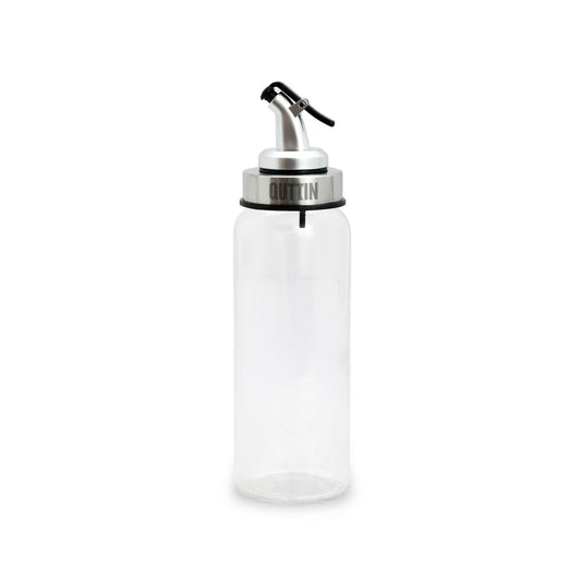 Huilier Quttin Transparent Argenté verre 5,5 x 5,5 x 20,5 cm (12 Unités)