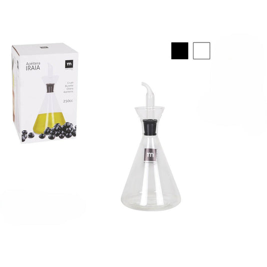 Huilier La Mediterránea Transparent Verre Borosilicaté 250 ml (8 Unités)