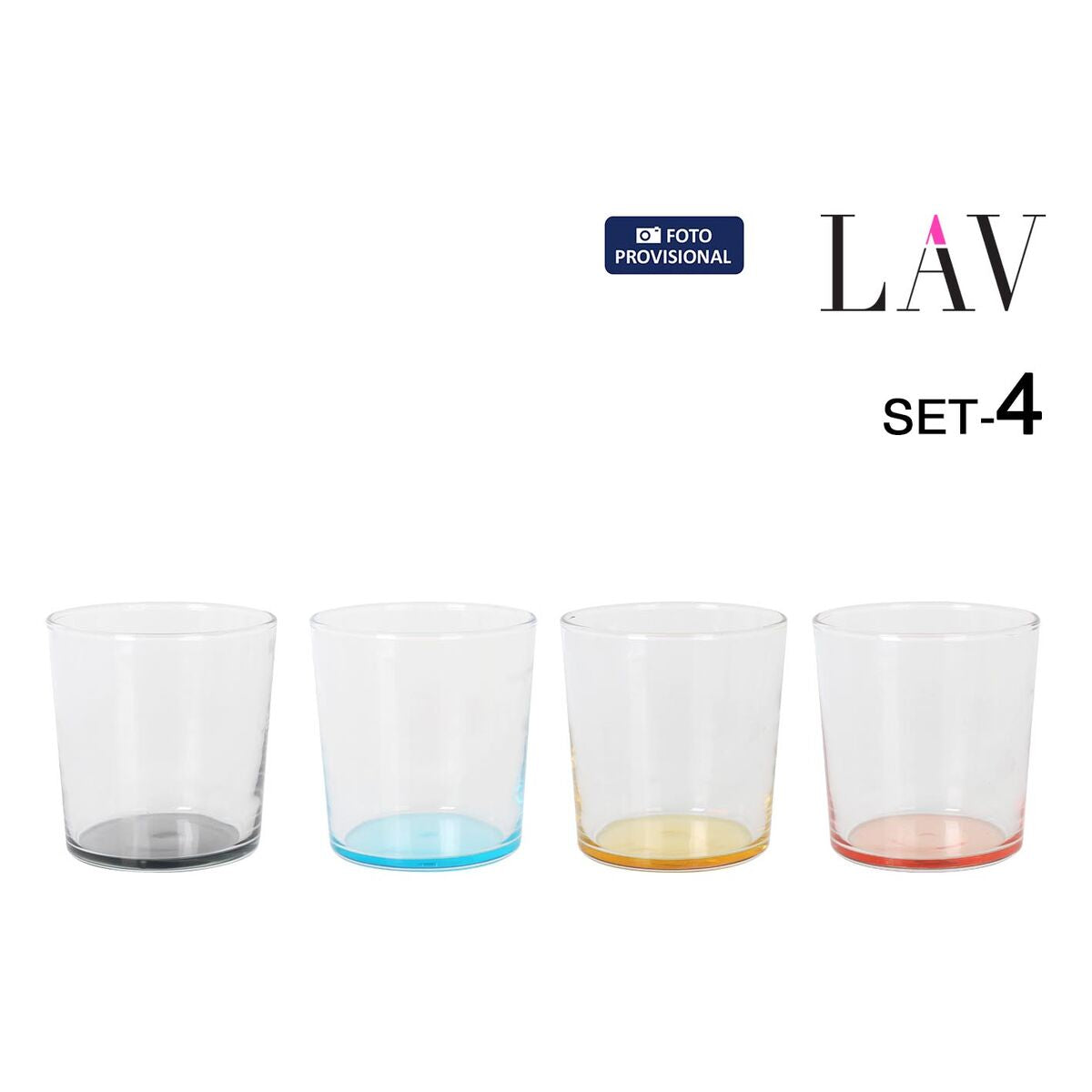 Verre à bière LAV BDG386PBT.60 4 Pièces (6 Unités)