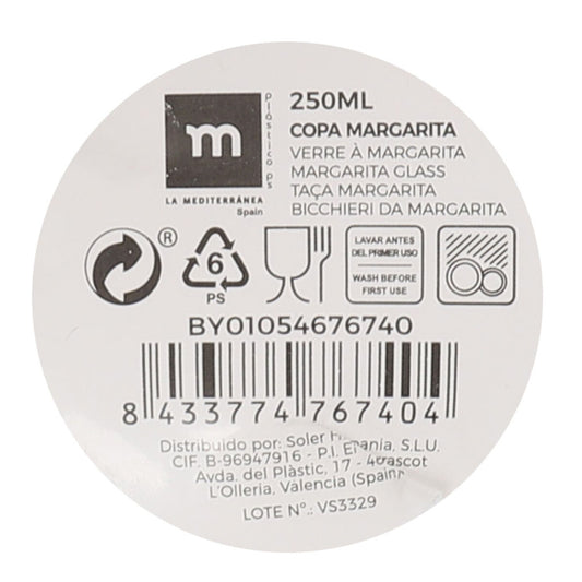 Verre à cocktail La Mediterránea 0,25 L (24 Unités)