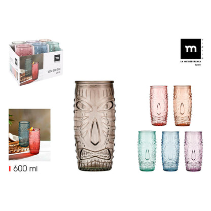 Verre d'eau La Mediterránea TIKI 0,6 L (24 Unités)