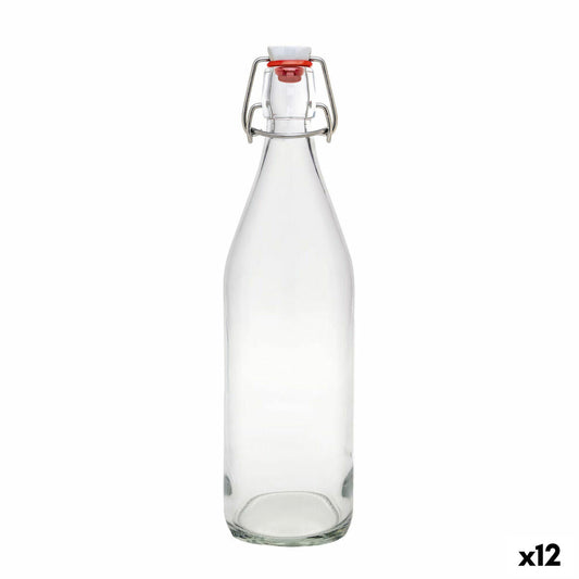 Bouteille en Verre La Mediterránea verre 1 L (12 Unités)