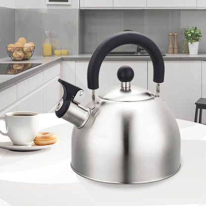 Théière Feel Maestro MR-1300 Noir Argenté Acier inoxydable 2 L