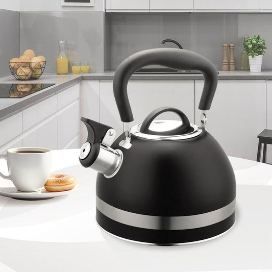 Théière Feel Maestro MR-1336-BLACK Noir Acier inoxydable 1,8 L