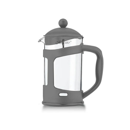 Théière Feel Maestro MR-1665-1000 Gris Acier inoxydable Verre Borosilicaté 1 L