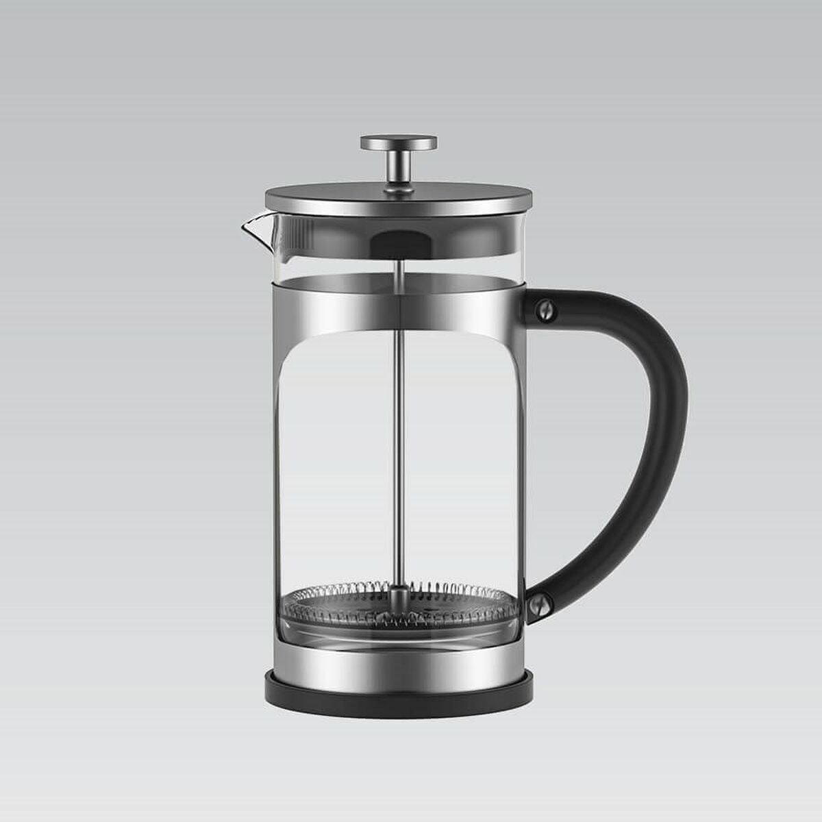 Théière Feel Maestro MR-1860-600 Noir Acier Acier inoxydable Verre Borosilicaté 600 ml