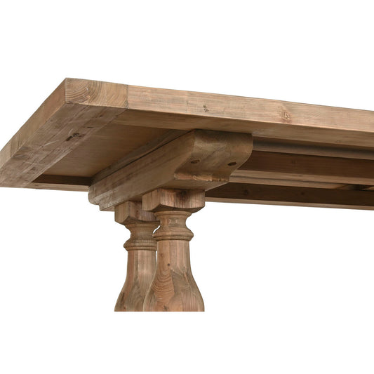 Table de Salle à Manger Home ESPRIT Sapin Bois Recyclé 240 x 100 x 76 cm