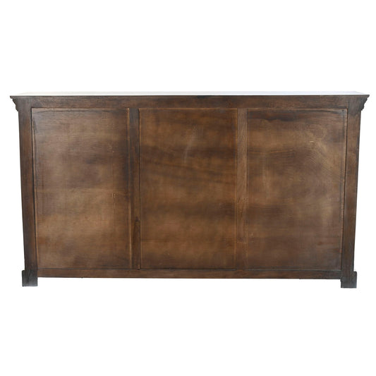Buffet Home ESPRIT Blanc Verre Bois de manguier 180 x 40 x 100 cm
