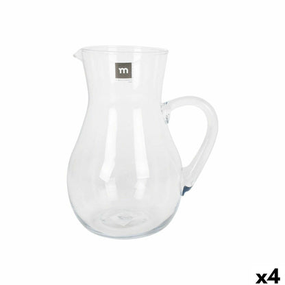 Pichet La Mediterránea Lombardia verre 2 L (4 Unités)