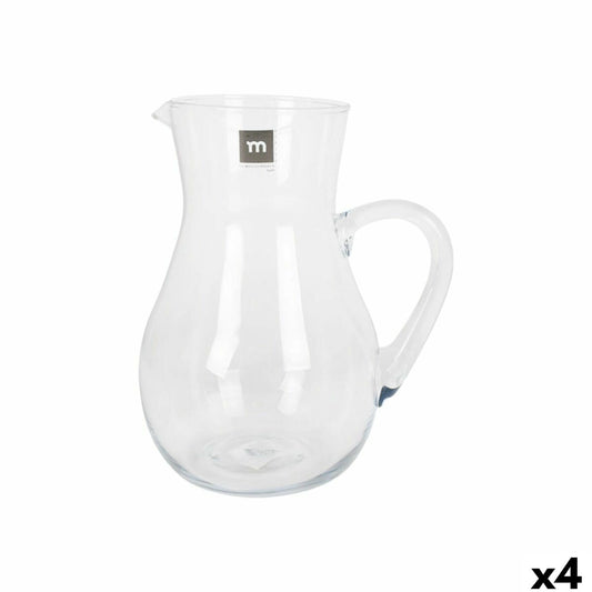 Pichet La Mediterránea Lombardia verre 2 L (4 Unités)