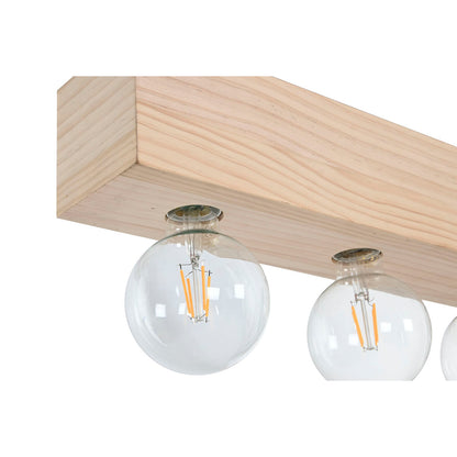 Suspension Home ESPRIT Blanc Noir Marron Clair Bois 50 W 80 x 10 x 30 cm