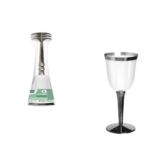 verre de vin Algon 3 Pièces (12 Unités)