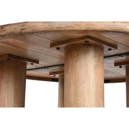 Table de Salle à Manger Home ESPRIT Marron Bois de manguier 150 x 150 x 78,7 cm