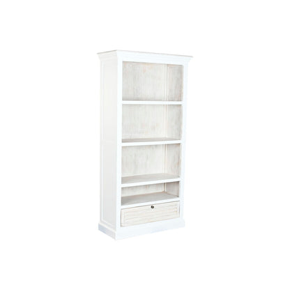 Étagère Home ESPRIT Blanc Bois de manguier 90 x 40 x 180 cm